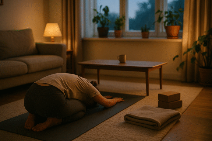 Living Room Yoga Flow for Relaxation: 7 Calming Steps