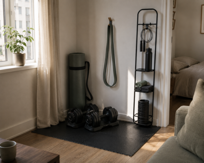 How to Build a Complete Home Gym in Under Two Square Metres